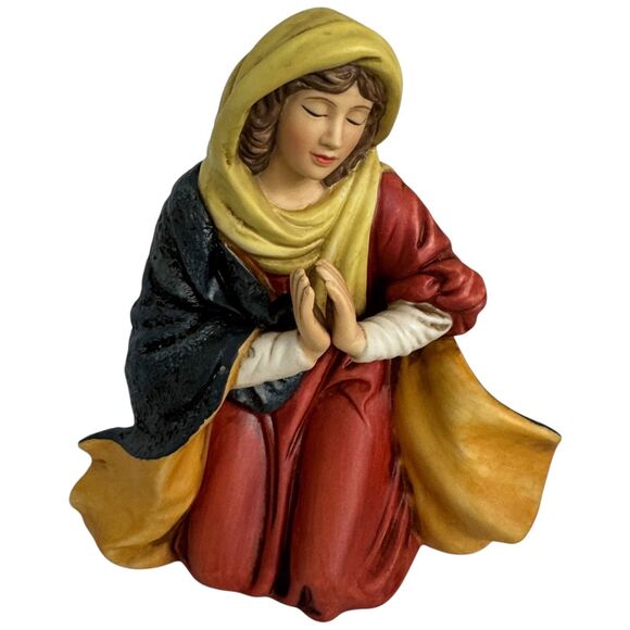 Vintage Mary Nativity Porcelain Replacement O’Well Grandeur Noel Christmas 7.5" - Picture 2 of 14
